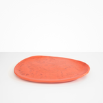 Dinosaur Designs Large Pebble Platter Serving Platters in Coral Swirl color resin