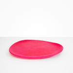 Dinosaur Designs Large Pebble Platter Serving Platters in Flamingo color resin