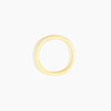 Dinosaur Designs Polished Classic Wishbone Bangle Bracelets in Lemon color resin with Wide Fit