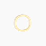 Dinosaur Designs Polished Classic Wishbone Bangle Bracelets in Lemon Colour resin with Wide Fit