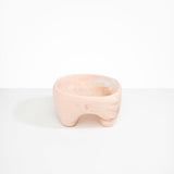 Dinosaur Designs Large Offering Bowl Bowls in Rose Swirl color resin 