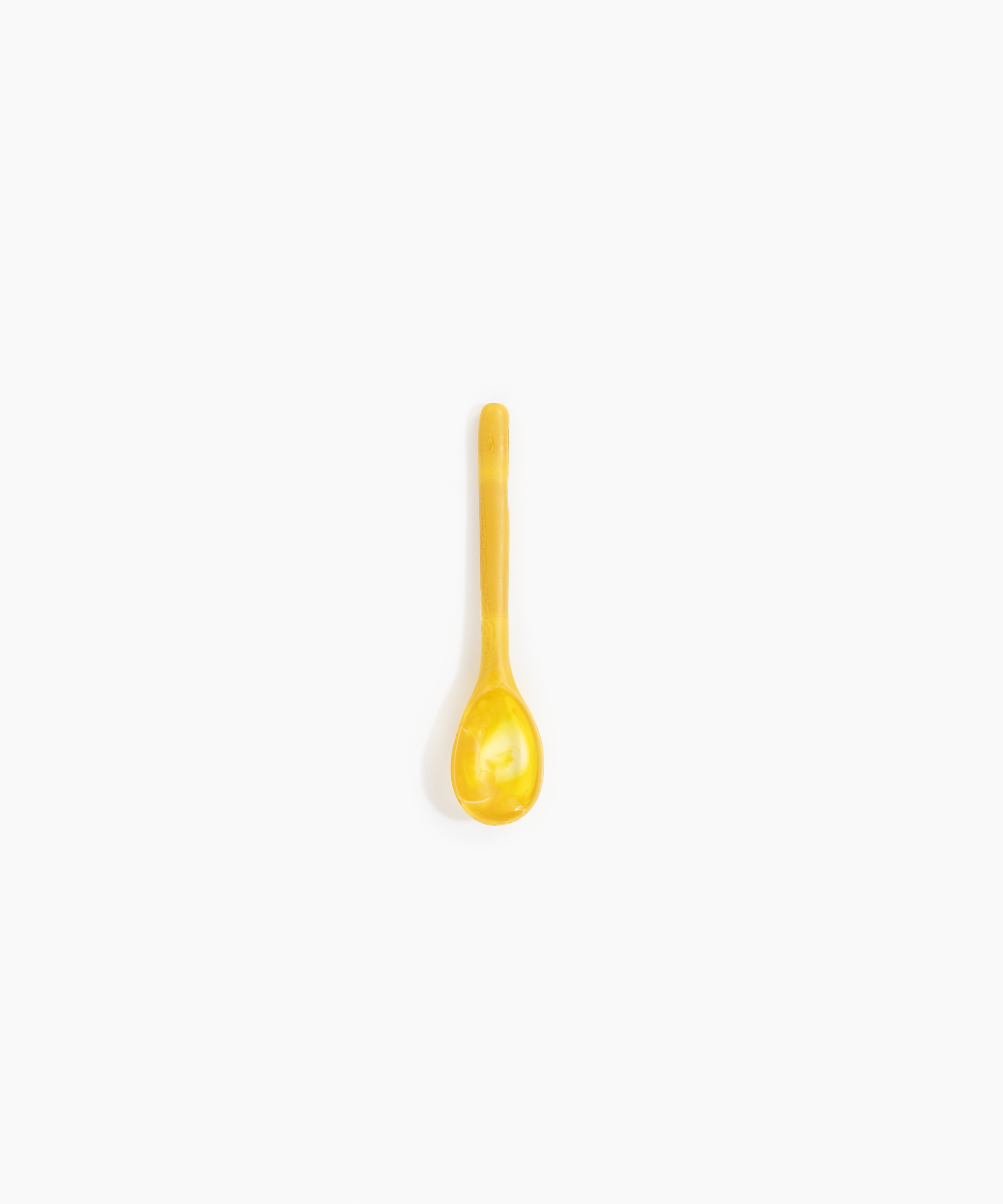 Dinosaur Designs Stone Spoon Tableware in Honeycomb color resin