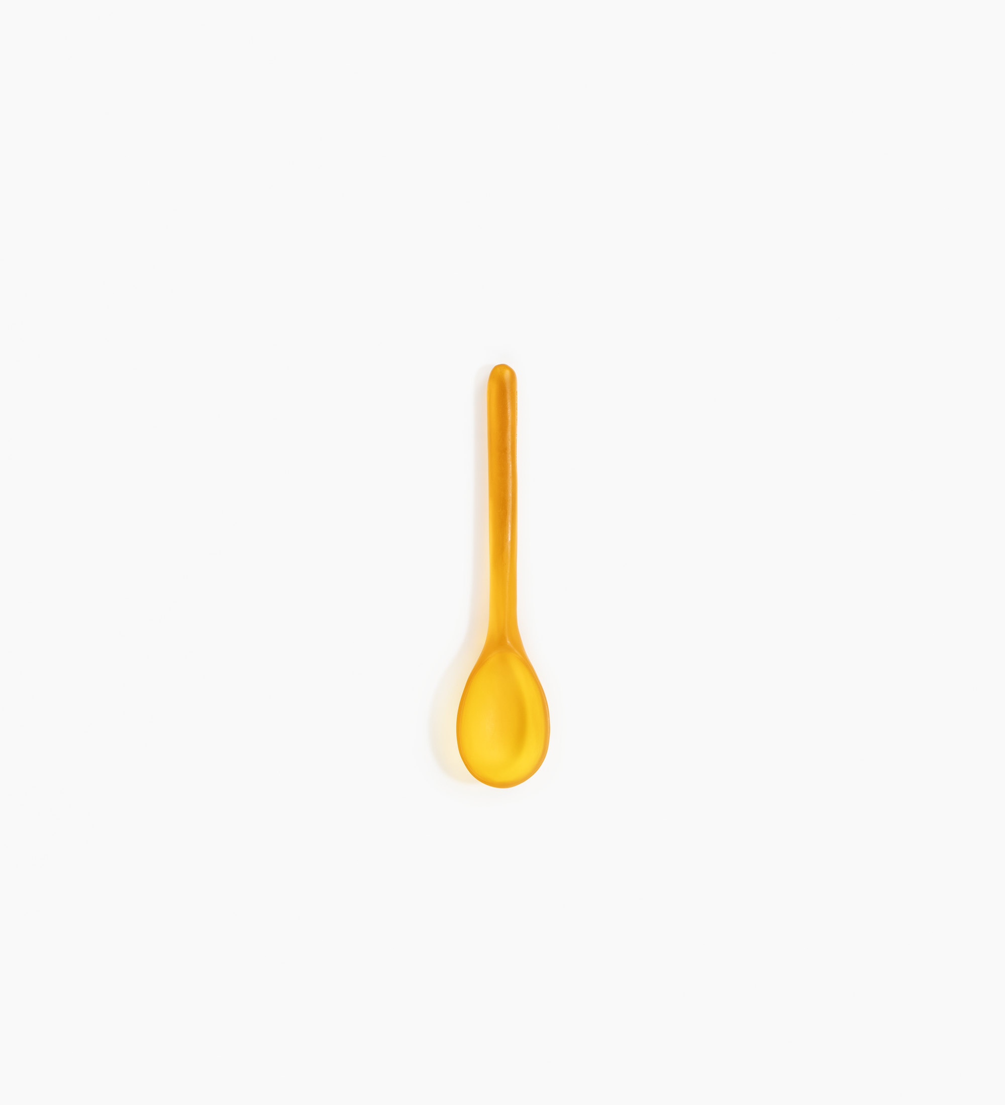 Dinosaur Designs Stone Spoon Tableware in Honey color resin