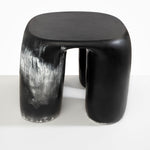 Dinosaur Designs 4 Leg Rock Tower Table Black Marble