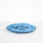 Dinosaur Designs Long Temple Platter Serving Platters in Sky color resin