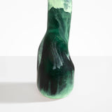 Dinosaur Designs Tall Studio Vase in Moss color resin