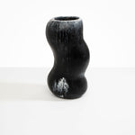 Dinosaur Designs Valley Vase Vases in Black Marble color resin 