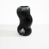 Dinosaur Designs Valley Vase Vases in Black Marble color resin