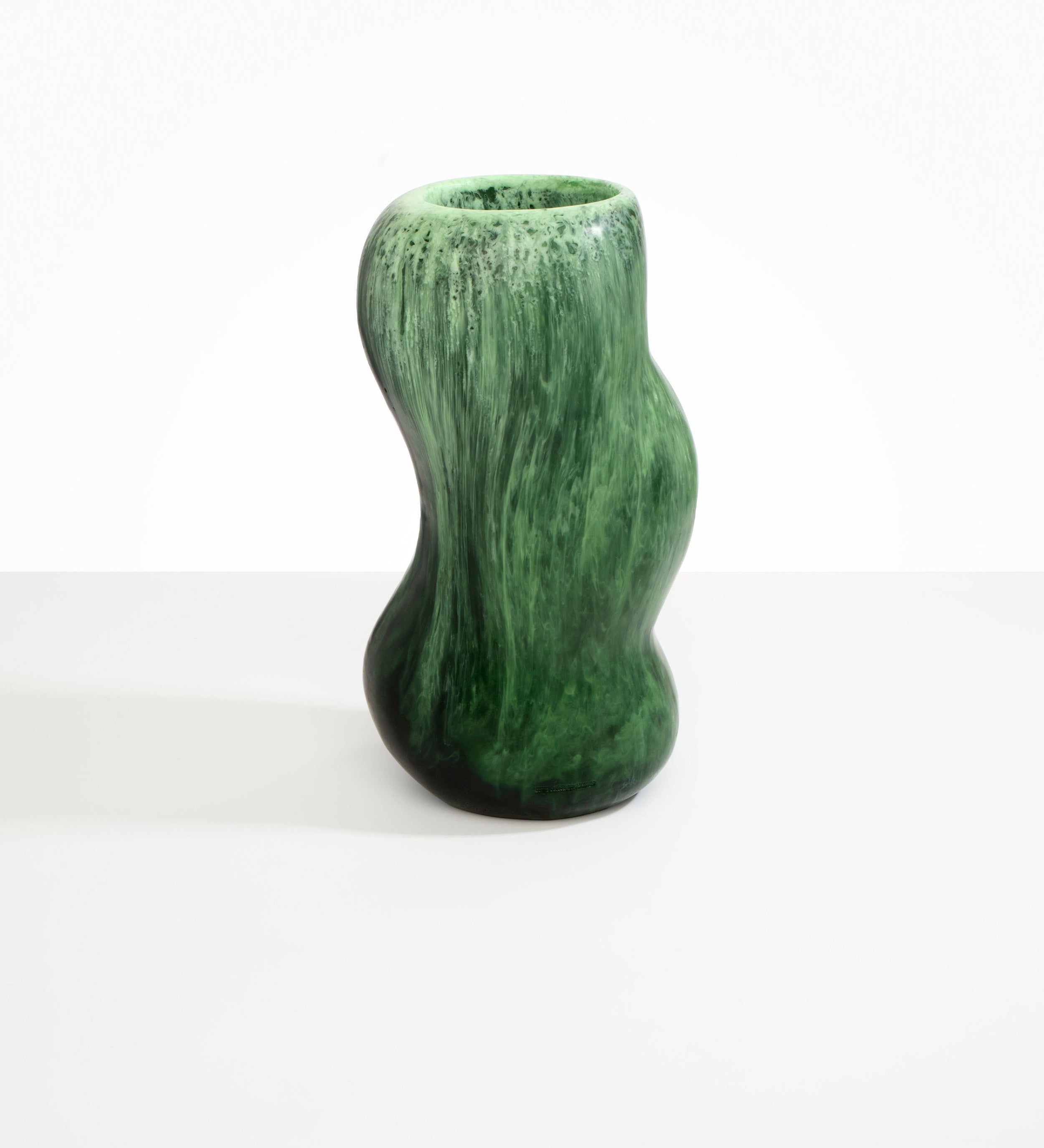 Dinosaur Designs Valley Vase Vases in Moss Colour resin 