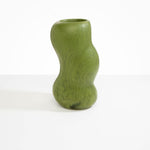 Dinosaur Designs Valley Vase Vases in Olive color resin 