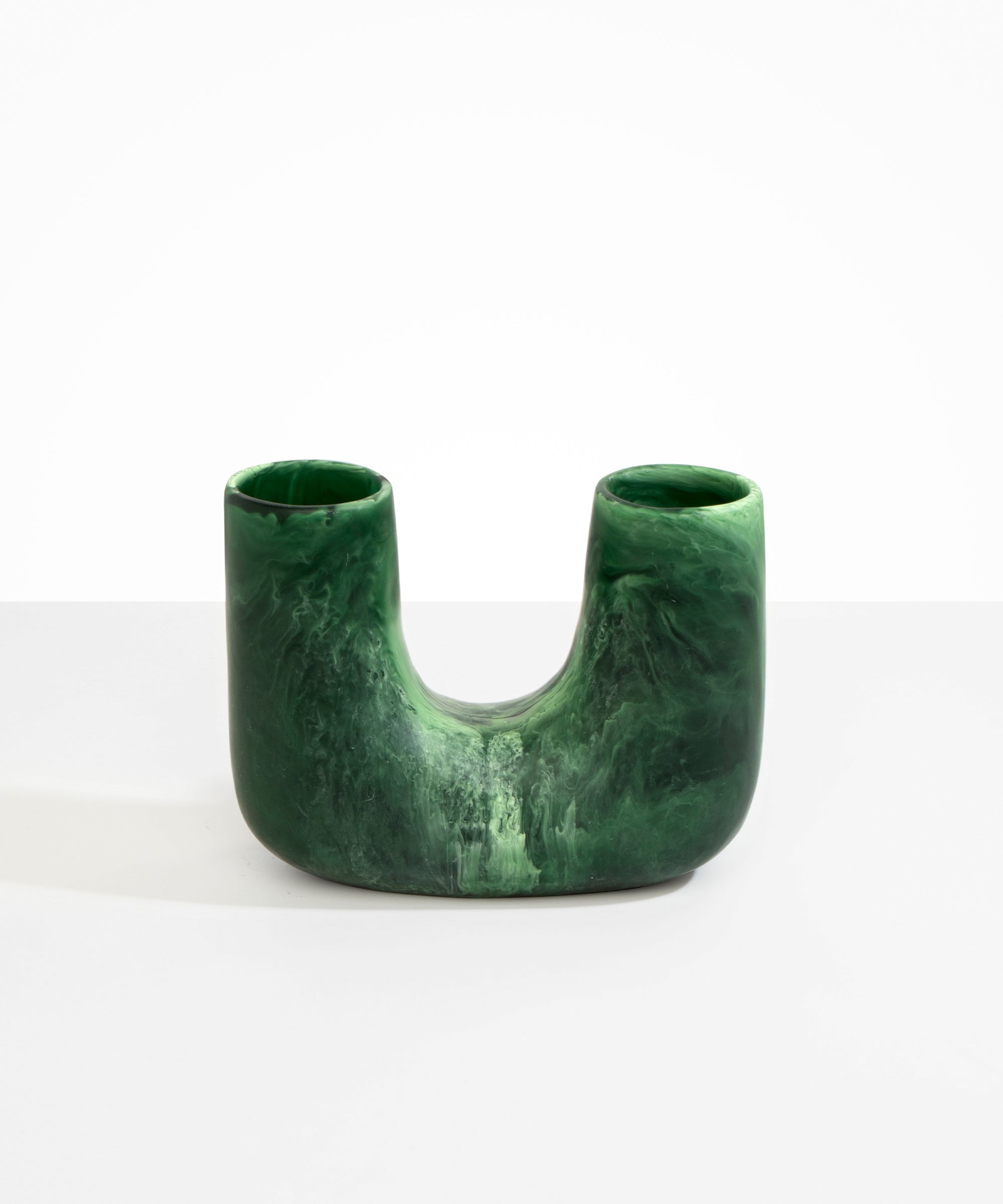Dinosaur Designs Medium Branch Vase Vases in Moss color resin
