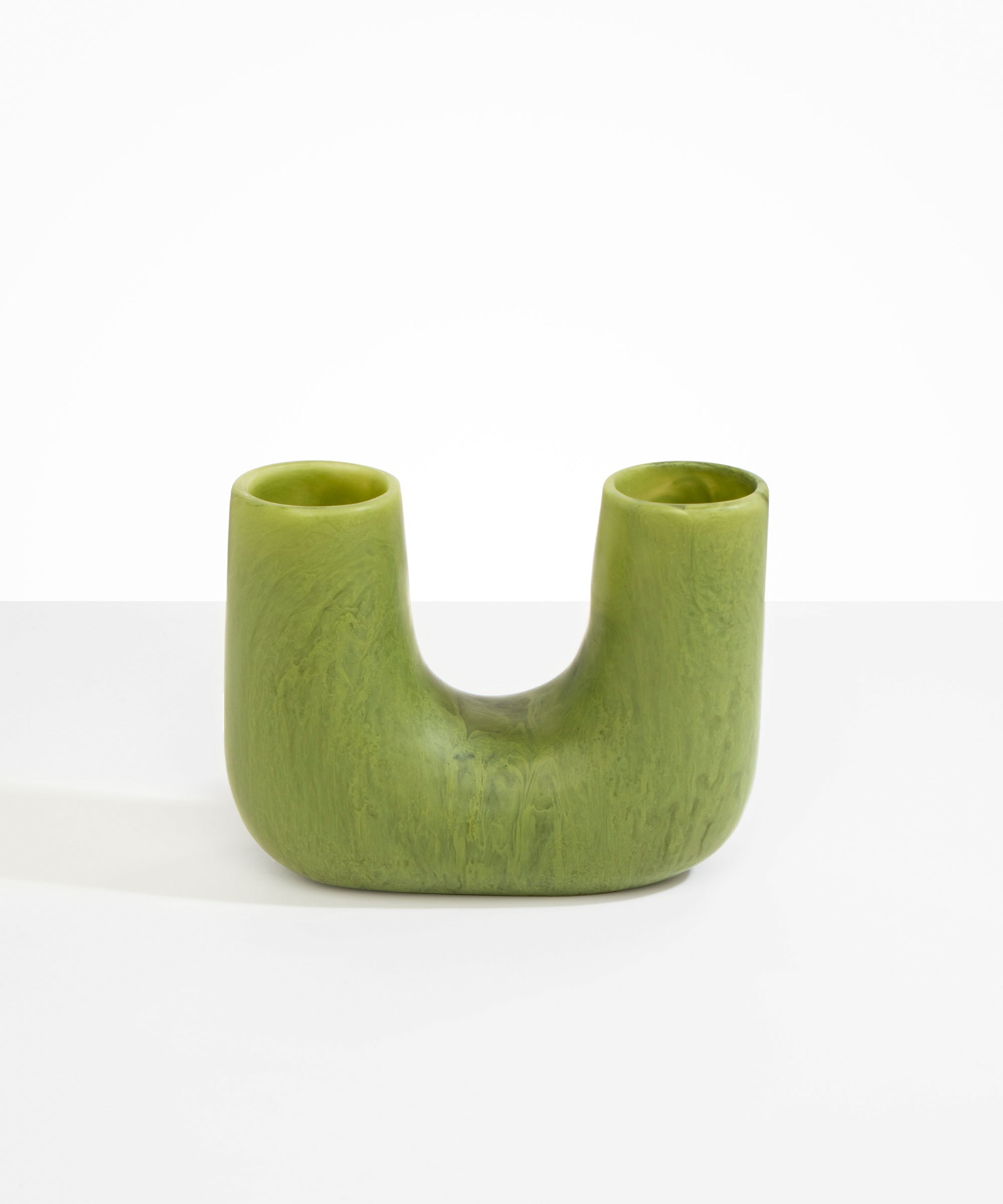 Dinosaur Designs Medium Branch Vase Vases in Olive color resin