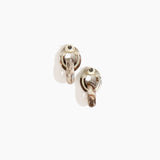 Small Rock Chain Earrings