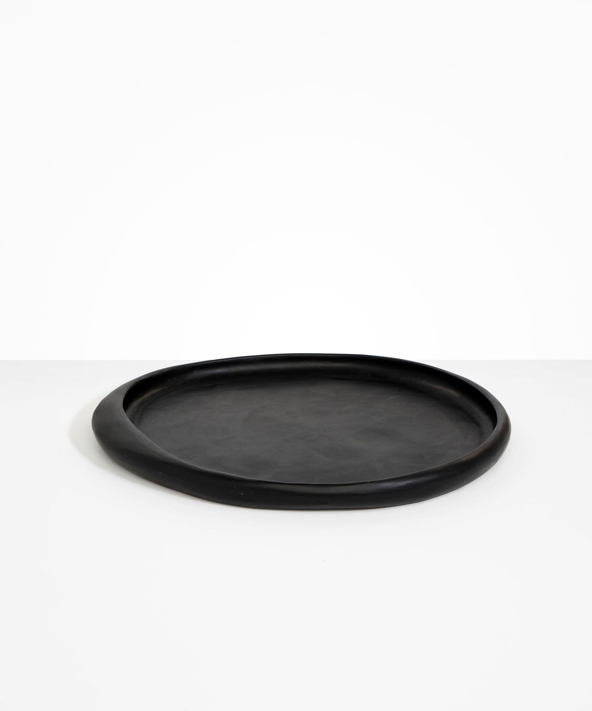 Dinosaur Designs Rock Tray Serving Trays in Black Colour resin