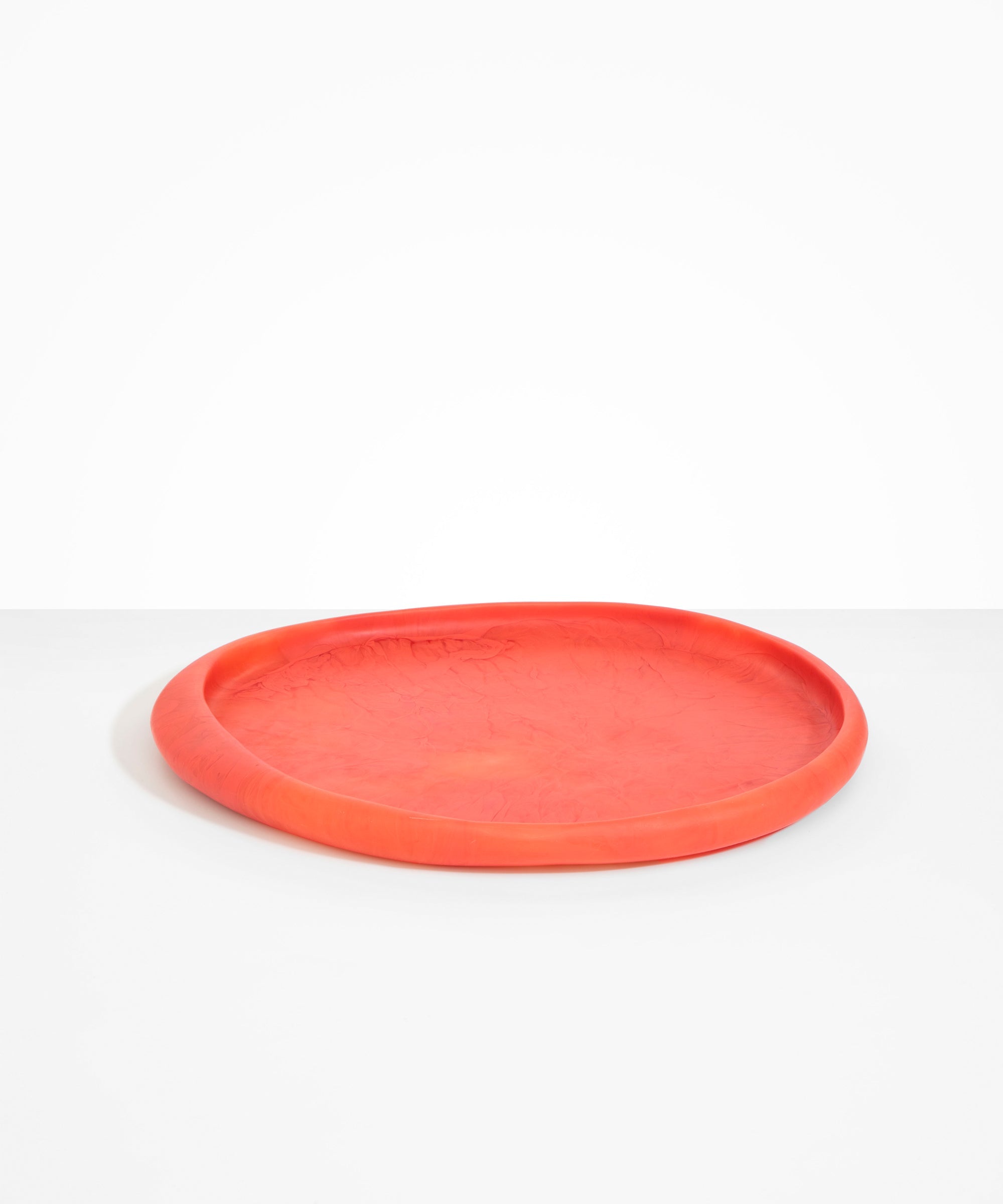 Dinosaur Designs Rock Tray Serving Trays in Lychee Colour resin