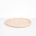 Dinosaur Designs Rock Tray Serving Trays in Rose Swirl Colour resin