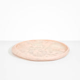 Dinosaur Designs Rock Tray Serving Trays in Rose Swirl Colour resin