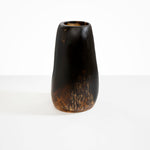 Dinosaur Designs Grand Pebble Vase Vases in Dark Horn color resin