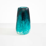 Dinosaur Designs Grand Pebble Vase Vases in Lagoon color resin