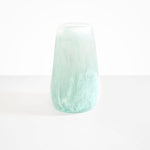 Dinosaur Designs Grand Pebble Vase Vases in Mint color resin