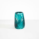 Dinosaur Designs Large Pebble Vase Vases in Lagoon color resin