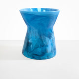 Dinosaur Designs Extra Large Bow Vase Vases in Sky color resin