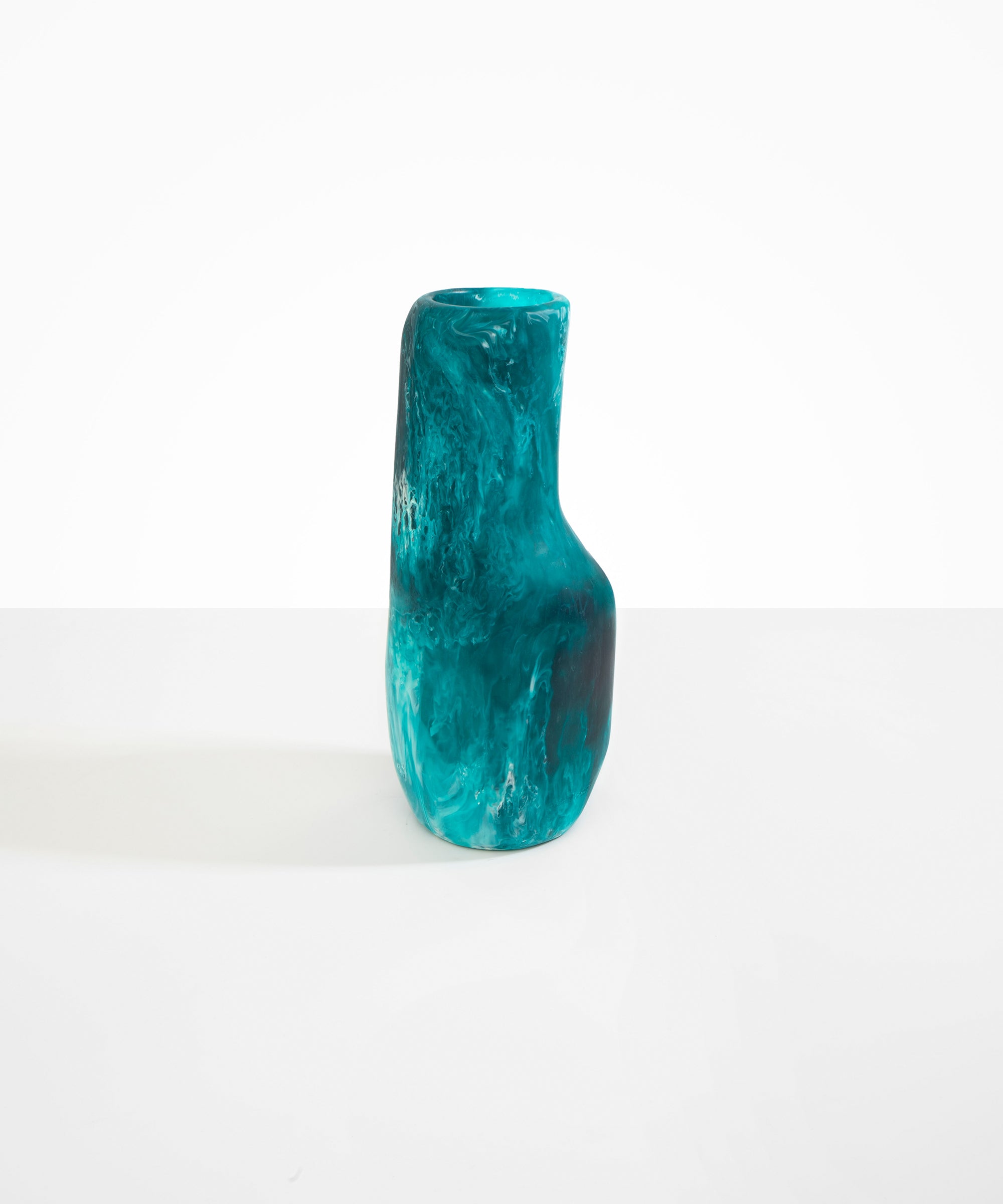 Dinosaur Designs Medium Studio Vase Vases in Lagoon color resin