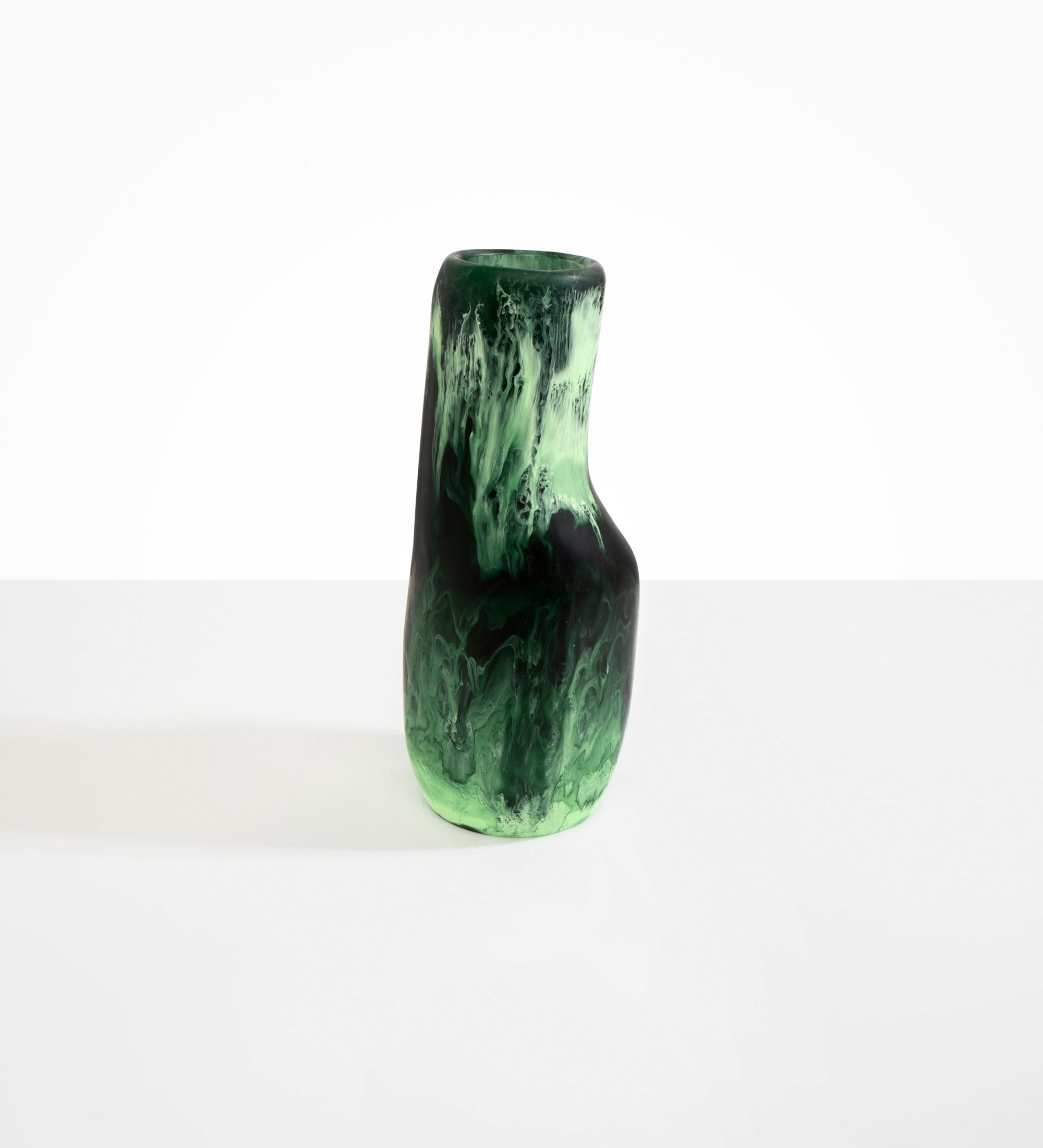 Dinosaur Designs Medium Studio Vase Vases in Moss color resin