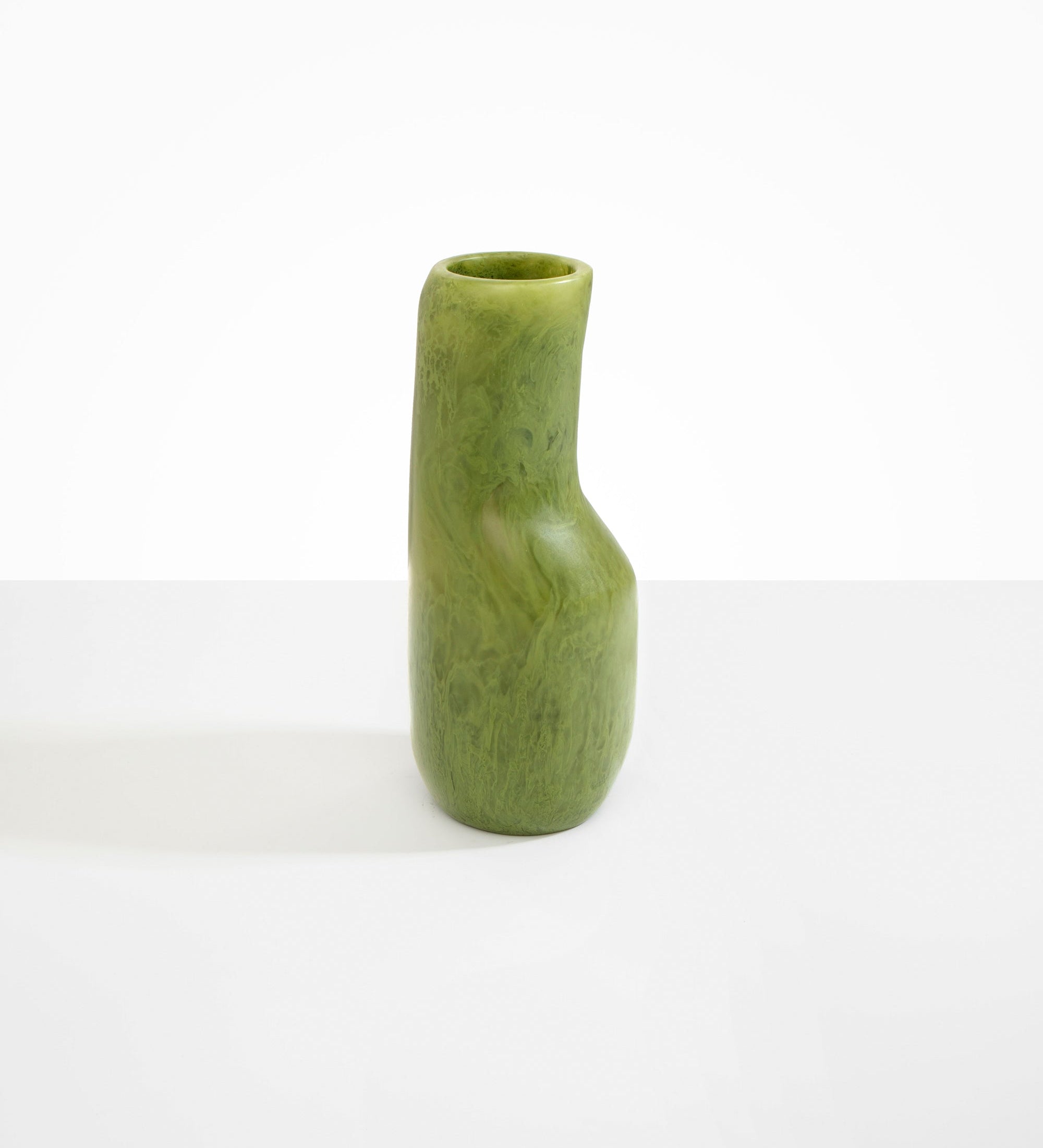 Dinosaur Designs Medium Studio Vase Vases in Olive color resin