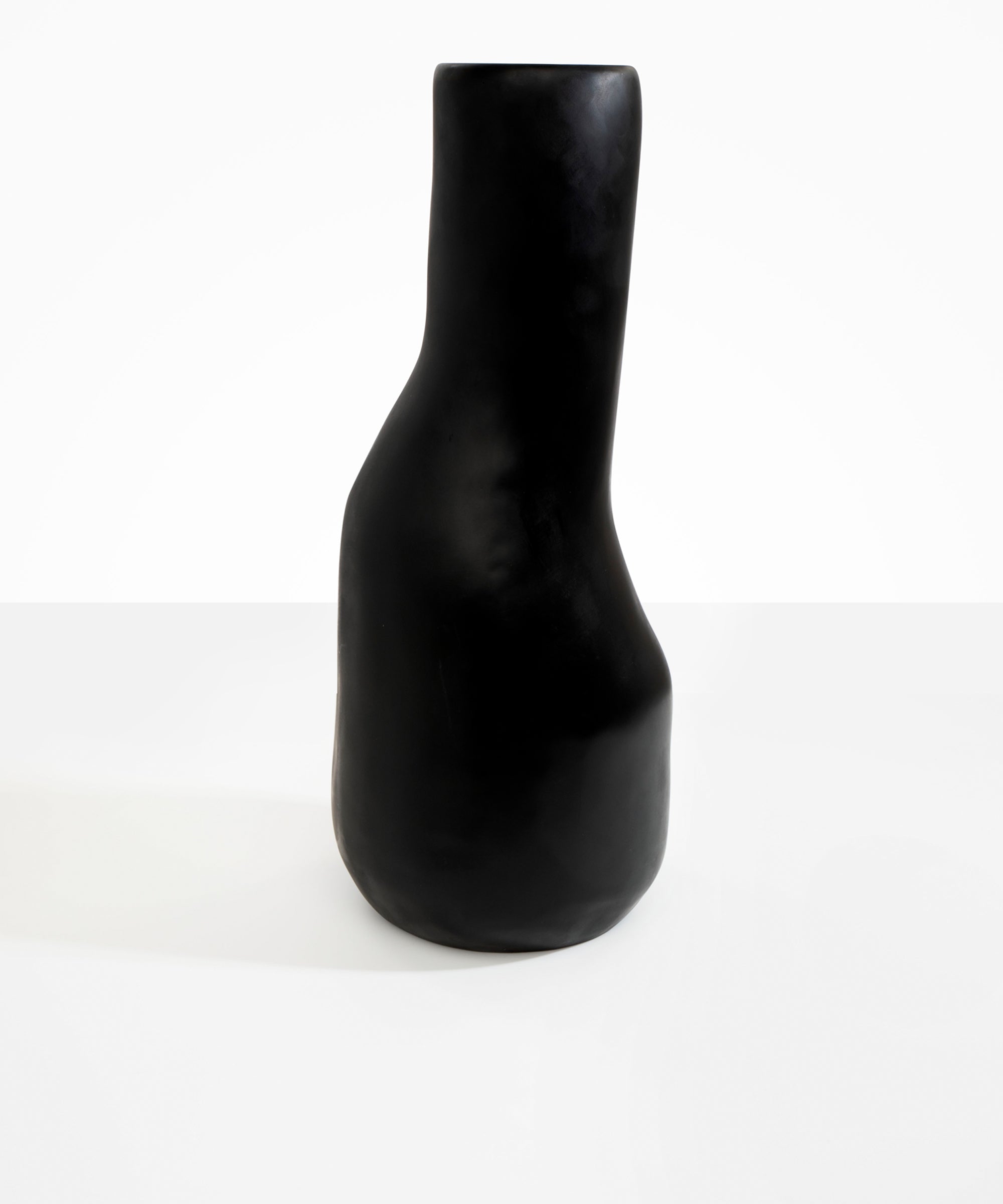 Dinosaur Designs Tall Studio Vase Vases in Black color resin 