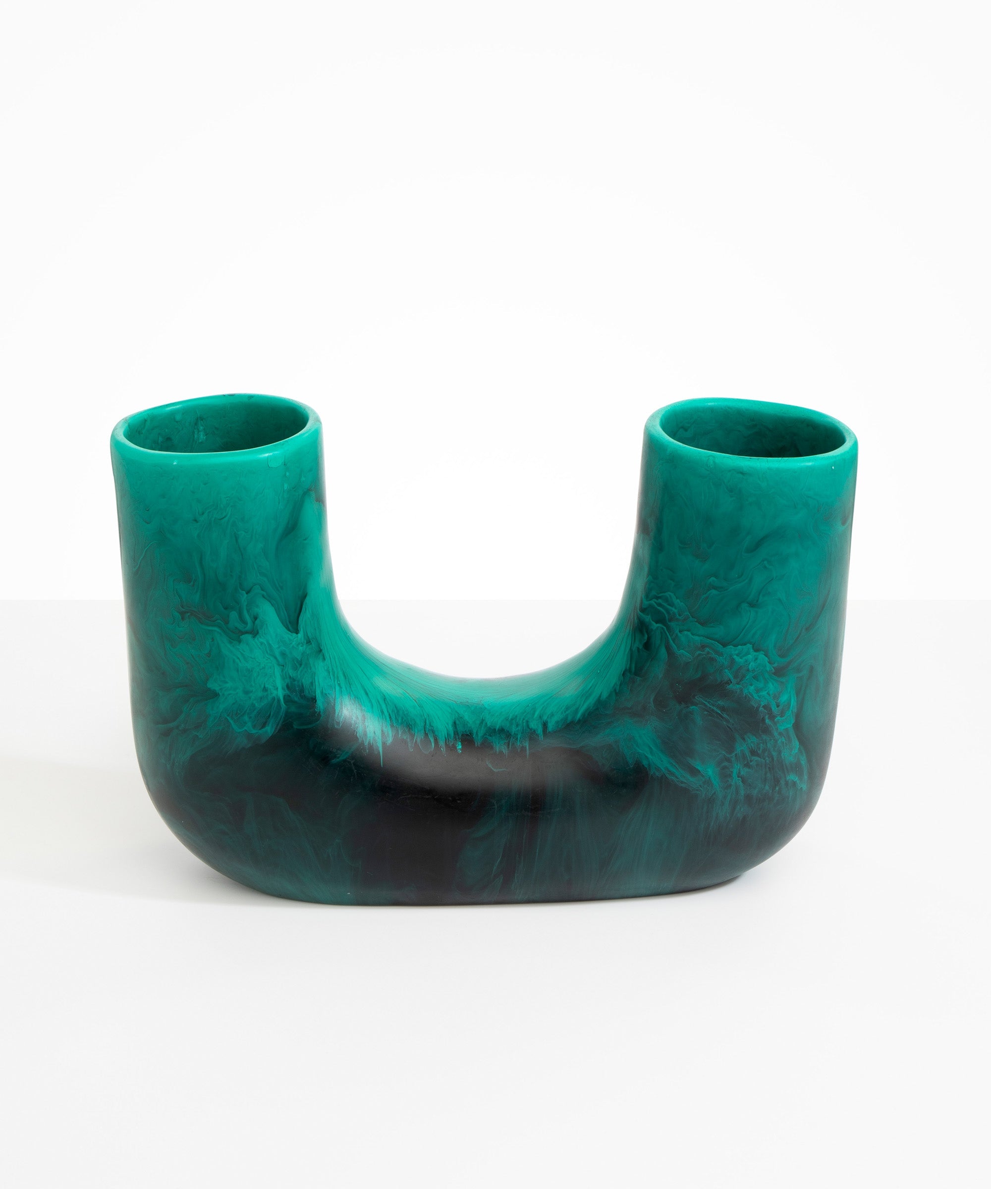 Dinosaur Designs Large Branch Vase Vases in Mineral Swirl color resin