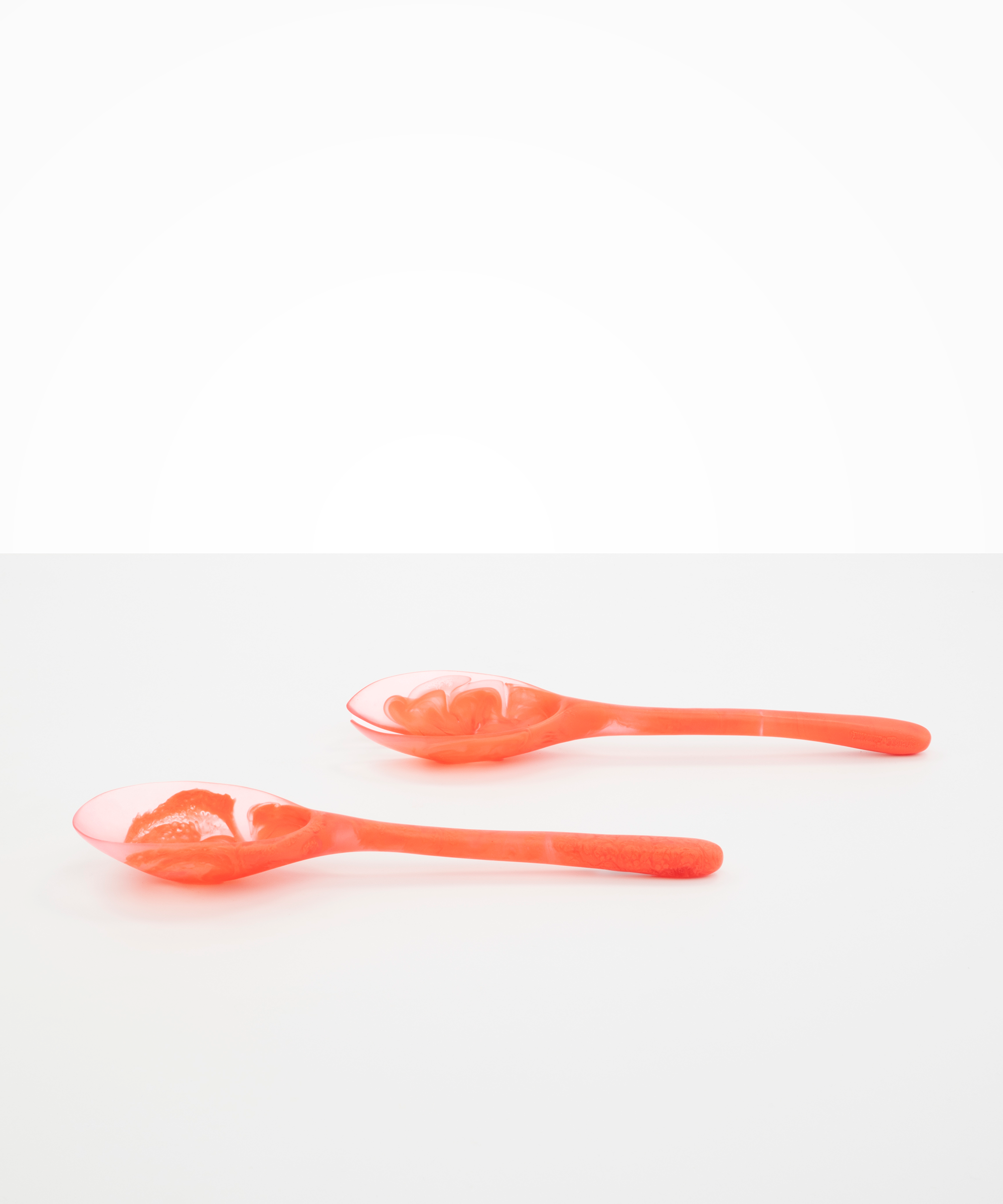 Dinosaur Designs Long Stone Servers Tableware in Lychee color resin