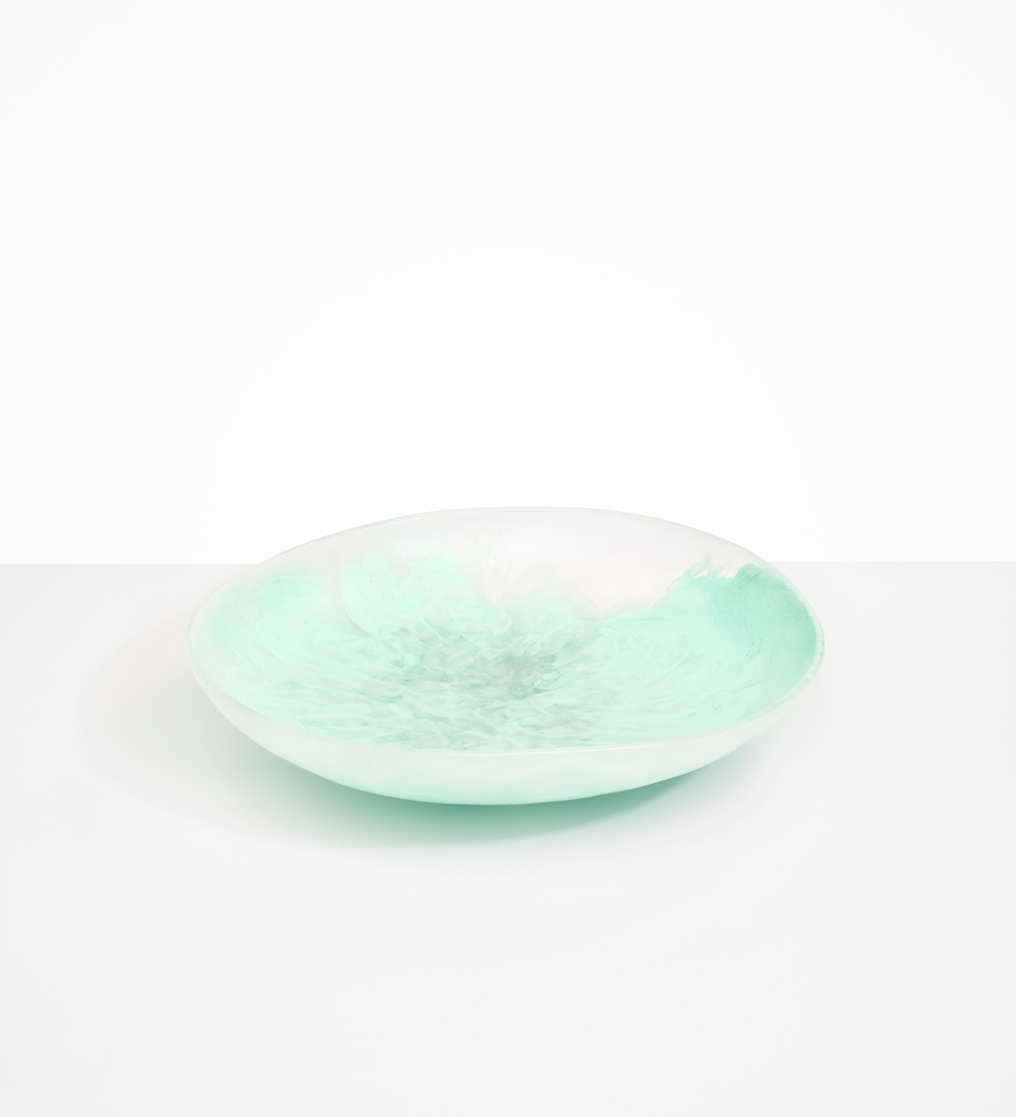 Dinosaur Designs Atelier Salad Bowl Bowls in Mint color resin