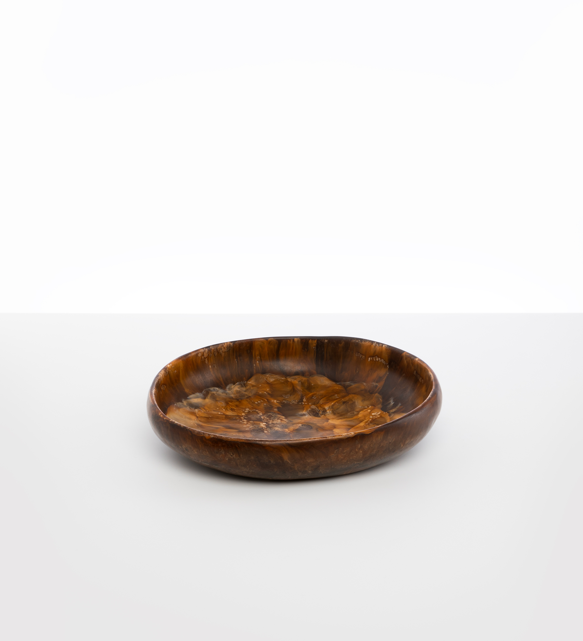 Dinosaur Designs Medium Earth Bowl Bowls in Dark Horn color resin